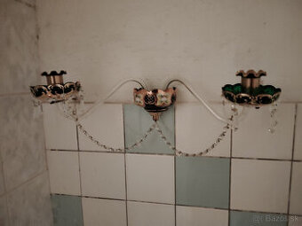 Nastena lampa.Borske sklo.