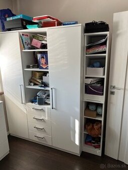 Predám skriňu, komodu a posteľ