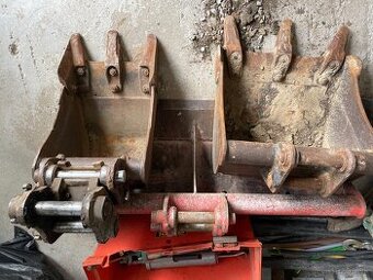 Lyžice na minibager s rychloupinakom