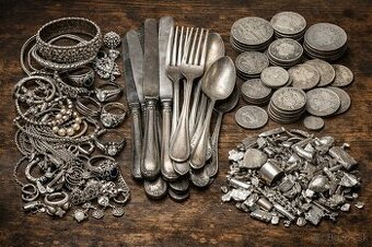 KÚPIM OLOMKOVÉ STRIEBRO NAJLEPŠIE CENY 💰