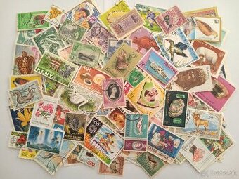 Poštové známky č.1027 - MIX SVETA XI. - 240 ks