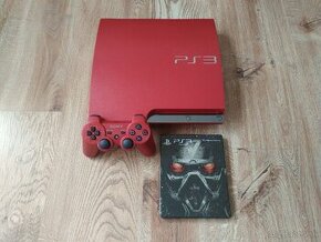 Ps3, playstation 3 slim red
