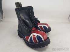 STEEL boty 8 dierkové Britská vlajka 37