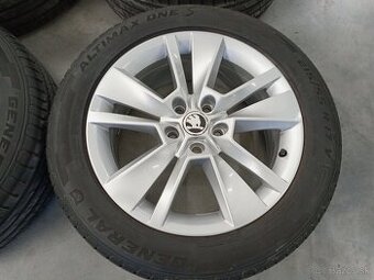 Letne ALU 5x112 R17 7J ET45 Original SKODA KAROQ