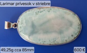 Larimar, Pink larimar, mesačný kameň