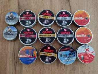 Diabolky 4,5mm a 5,5mm mix