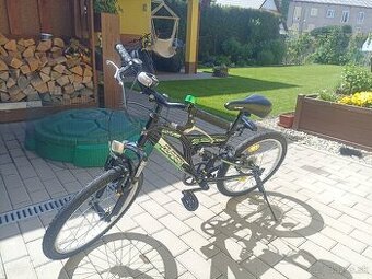 Detský bicykel 20 celoodpružený