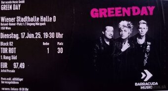 Green Day, 17. 6. 2025, Viedeň