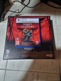 Assassin's creed shadows Ps5 + nerozbalene puzzle
