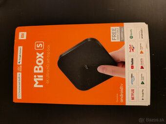 Xiaomi Mi Box S 4K Ultra HD – Android TV, komplet balenie