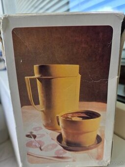 Predávam vintage retro kávová súprava určená pre kemperov, p