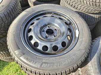 plechové disky 5x108 peugeot/citroen + 205/60 r16 michelin