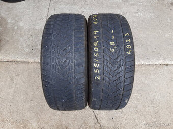 255/50 R19  -2 kusy zimné Dunlop