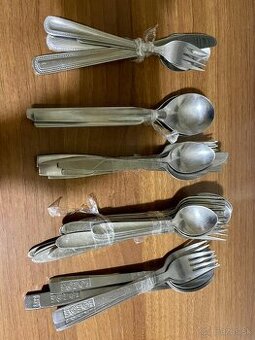 Príbory - rôzne dizajny, rôzne počty