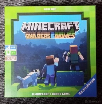 STOLOVÁ HRA MINECRAFT BUILDERS&BIOMES