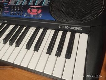 Casio Ctk 495 klávesy