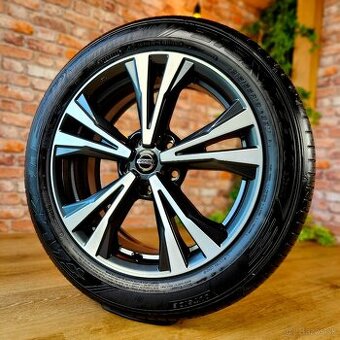 Alu orig. NISSAN Qashqai R18 5x114,3 + letné pneu 215/55 R18