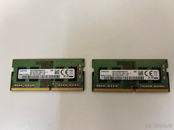 SO-DIMM 4GB DDR4 RAM pre notebook, spolu dual-channel 8GB