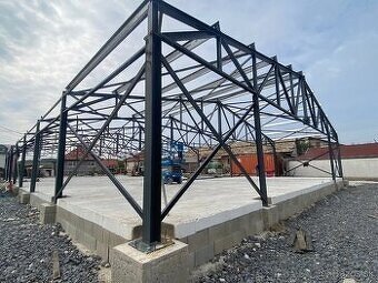 Konštrukcia haly 8x24x5m