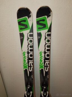 163 cm lyze SALOMON Xdrive 80Ti s viazanim