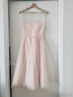 Popolnočné šaty na svadbu / šaty pre družičku