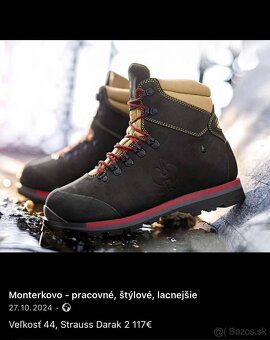 Bezpečnostné topánky MIX, VEĽKOSŤ 44