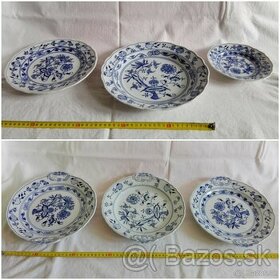 Cibulák podnos koláčový s ušami / 3 druhy veľká misa/ tanier