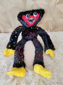 Plyšová hračka Huggy Wuggy, čierna 50 cm