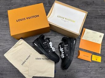 Louis Vuitton tenisky All Black Komplet balenie