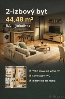 2 izb byt BA Staré Mesto NOVOSTAVBA