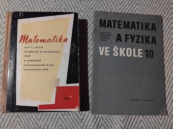 Matematika stare učebnice