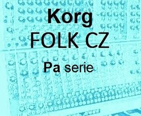 Korg Pa-PaX serie,Folk CZ-Pa2X,Pa3X,Pa4X,Pa5X,Pa 900,Pa700