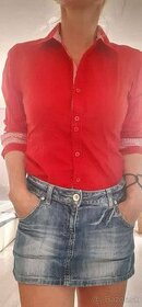 Dámska červená košela Tom Tailor
