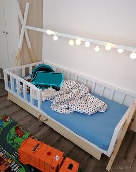 Detská posteľ Tipi s úložným priestorom