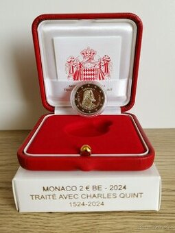 2€ mince MONACO PROOF 2019-2024