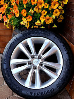 alu R18 5x114,3 letné pneu 225/55, Hyundai Kia Mazda Renault