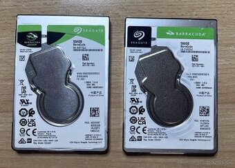 2x 500GB HDD do notebooku "nové"