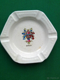 retro porcelánový popolník