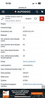 Nosič bicyklov