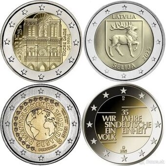 Euromince z roku 2025