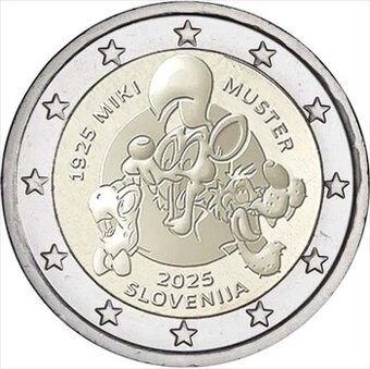 Euromince z roku 2025