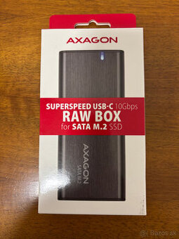 Externý box SSD AXAGON EEM2-SBC