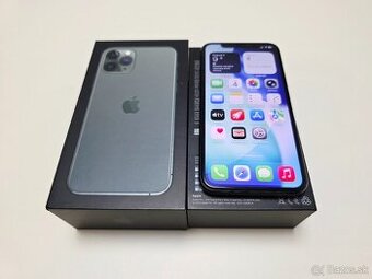 Apple iPHONE 11 PRO GREEN ,ZDRAVIE BATERKY 100%