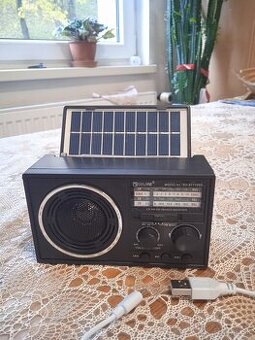 Predám - rádio na solárny panel