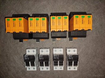 FVE prepäťové ochrany a odpojovače