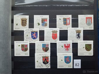 Poštové známky č.441 - EURÓPA II - 19 sérií