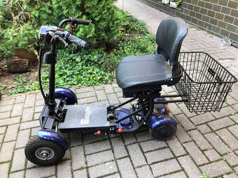 Elektrická štvorkolka pre seniorov