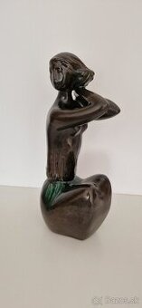 Keramická soška ženy - Jitka Forejtová