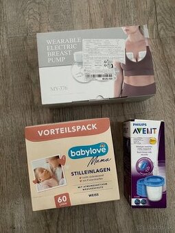 Prenosná bezkáblová odsávačka mlieka