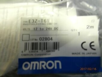 Fotoelektrický sensor E3Z-T61,15m.